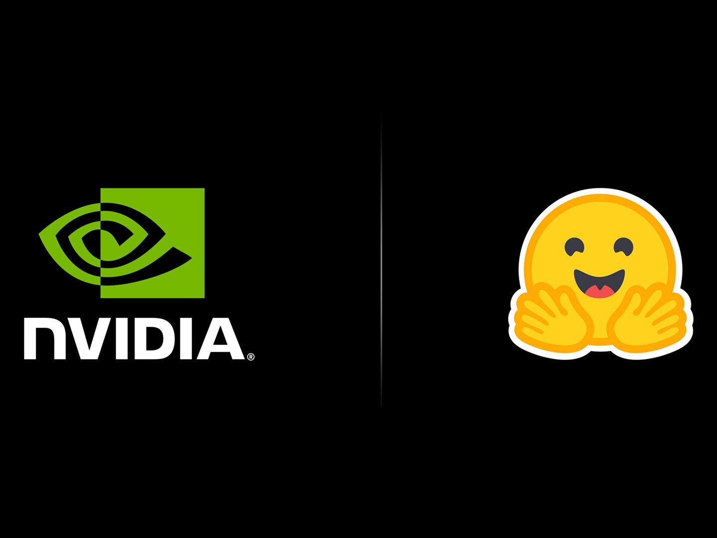 NVIDIA Hugging Face logos representing the reported $13 billion acquisition deal
